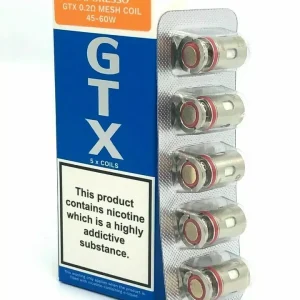0.2ohm Mesh Coil Vaporesso® GTX Coils (5-Pack) - For PM30, PM80, Luxe, Swag