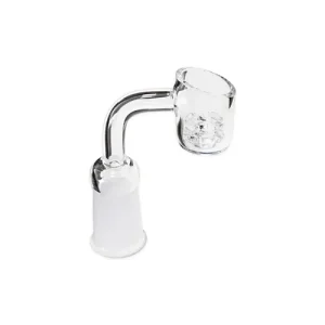14mm 90 Degree Domeless Flower Quartz Banger - Female