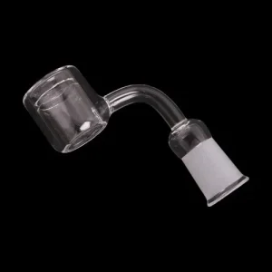 14mm 90 Degree Flat Domeless Banger w/ Double Thermal Wall - Female