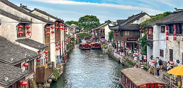2 Days Private Suzhou Tour with Zhouzhuang Water Town