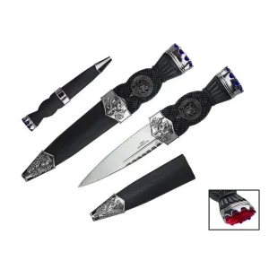 7.5″ Scottish Sgian-Dubh w/ Sheath