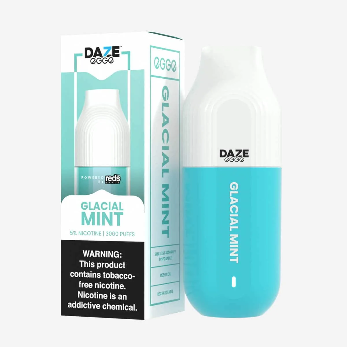 7 Daze Egge 3000 Puffs Disposable Vape Device - Image 2