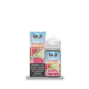 7 Daze Fusion Raspberry Green Apple Watermelon ICED 30ml Nic Salt Vape Juice