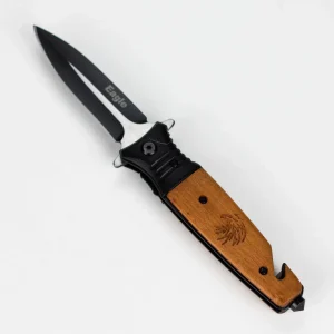 8.5" Outdoor Rescue Hunting Knife - Eagle Crest