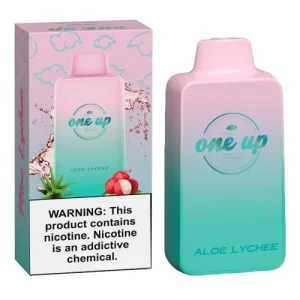 Aloe Lychee Disposable Vape 6000 Puffs by One Up Disposable | eJuice Store