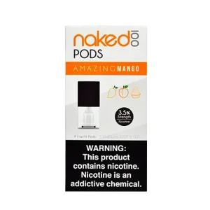 Amazing Mango - Pack of 4 Pods by Naked 100 Pod System - Ejuice Store