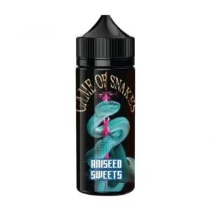 Aniseed Sweets Shortfill E Liquid by Game Of Snakes 100ml