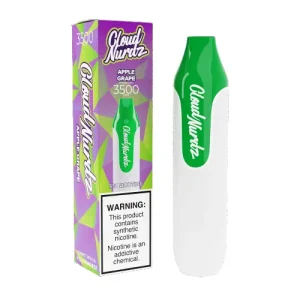 Apple Grape Disposable Pod (3500 Puffs) by Cloud Nurdz Disposables - Ejuice Store