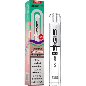 Apple peach SKE Crystal Bar pod 2ml