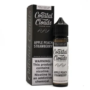 Apple Peach Strawberry - 3mg - Coastal Clouds Co. - 60mL