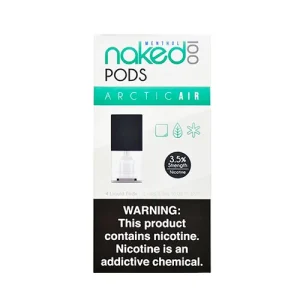 Arctic Air - Pack of 4 Pods by Naked 100 Pod System - Ejuice Store