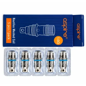 Aspire Nautilus BVC Replacement Coils (Pack of 5)