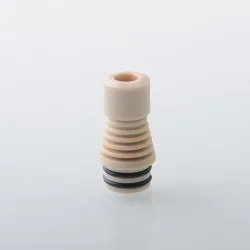 Authentic Rekavape Fev 22 510 Drip Tip for RDA / RTA / RDTA Tank Atomizer - Beige, PEEK
