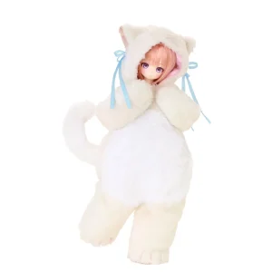 Azone Luminous Street Mii Hug White Cat Doll Japan Official Version