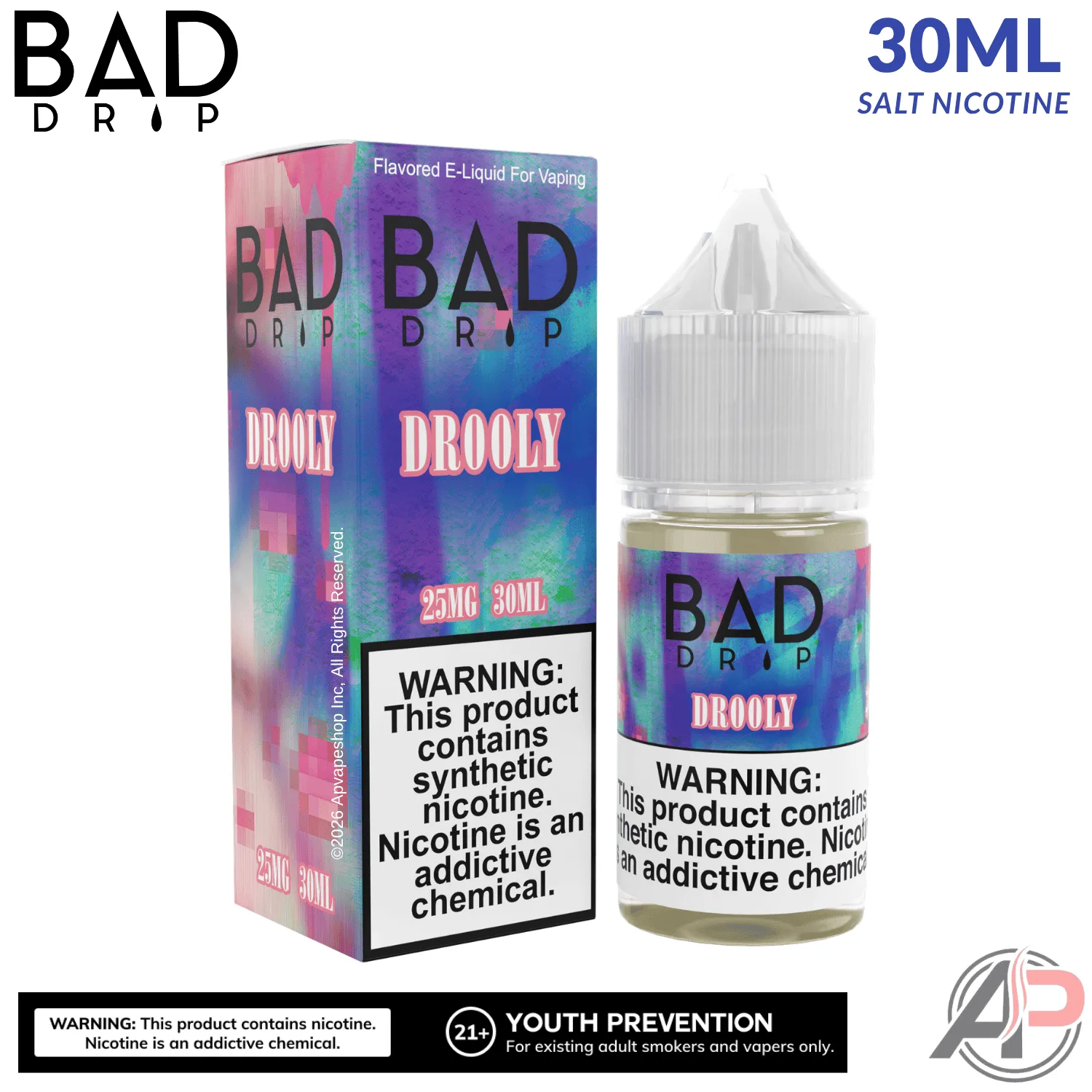 Bad Drip Labs Drooly Salt Nicotine 30mL