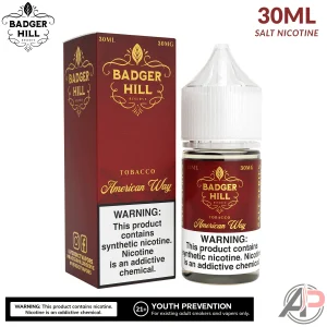Badger Hill Reserve American Way Salt Nicotine 30mL