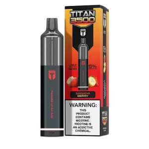Banana Berry Disposable Pod (3500 Puffs) by Titan 3500 - Ejuice Store