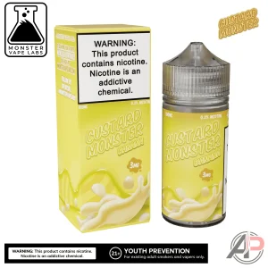 Banana E-Liquid By Custard Monster Vape Labs 100mL