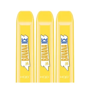 Banana Ice Disposable Vape Pod (Pack of 3) by HQD V2 - Ejuice Store