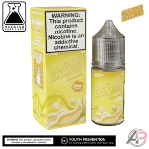 Banana Salt Nicotine By Custard Monster Vape Labs 30mL