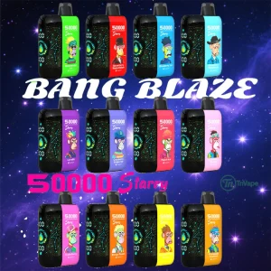 Bang Starry 50000 | 50K Puffs Disposable Vape with Dual Mesh Coil, 3 Modes & Type-C Fast Charging