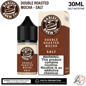 Barista Brew Co Double Roasted Mocha Salt Nicotine 30mL