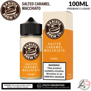 Barista Brew Co Salted Caramel Macchiato E-Liquid 100mL