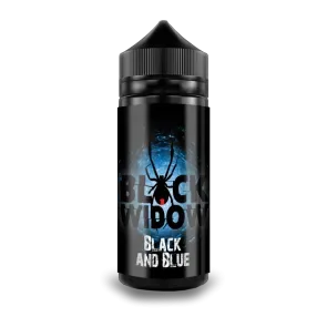 BLACK & BLUE 100ML E LIQUID BLACK WIDOW