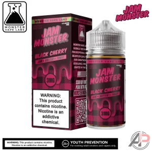 Black Cherry E-Liquid By Jam Monster Vape Labs 100mL