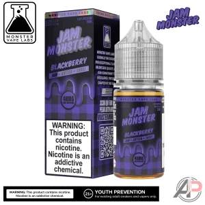 Blackberry Salt Nicotine By Jam Monster Vape Labs 30mL