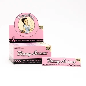 Blazy Susan Purple Rolling Papers 50PK