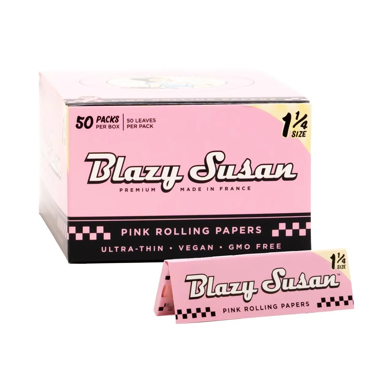Blazy Susan Purple Rolling Papers 50PK - Image 2