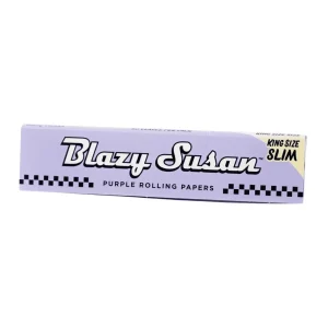 Blazy Susan Purple Rolling Papers - (Pack of 1)