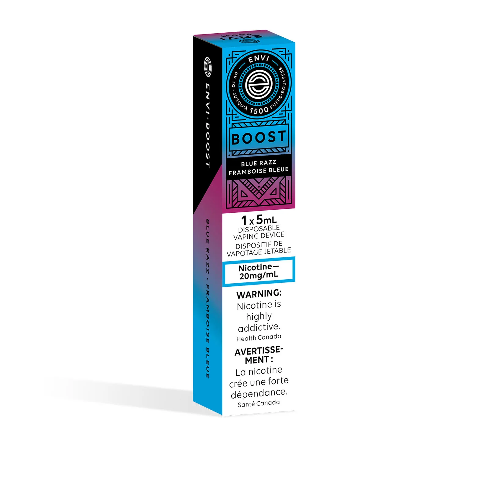 Blue Razz ENVI Boost – Disposable Vape - Image 2