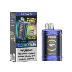 Blue Razz Ice - Spaceman Prism 20K Disposable