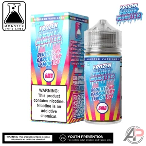 Blueberry Raspberry Lemon Ice E-Liquid By Frozen Fruit Monster Vape Labs 100mL