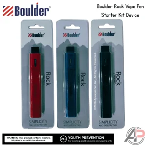Boulder Rock Vape Pen Starter Kit Device