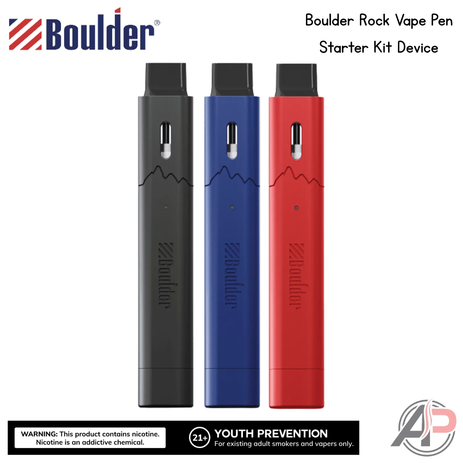Boulder Rock Vape Pen Starter Kit Device - Image 2