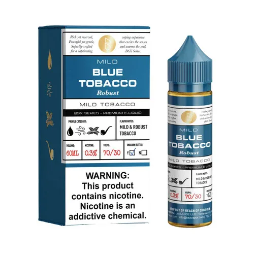 BSX Blue Tobacco 60ml E-Juice - Image 2