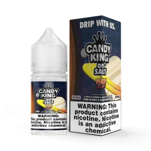 CANDY KING on SALT – Peachy Rings – 30ML E-Liquid