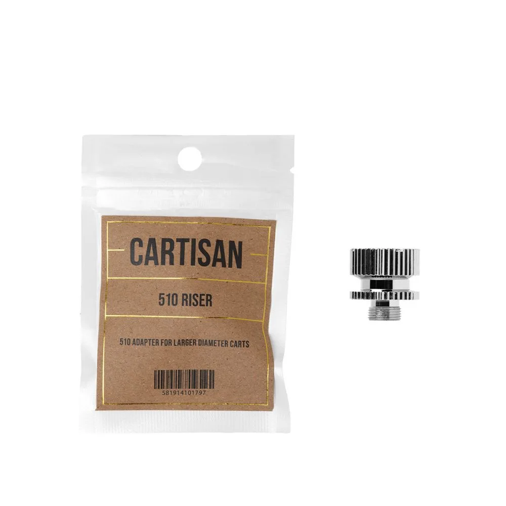 Cartisan 510 Riser Adapter – Airflow Spacer for Wide & 2G Cartridges - Image 2