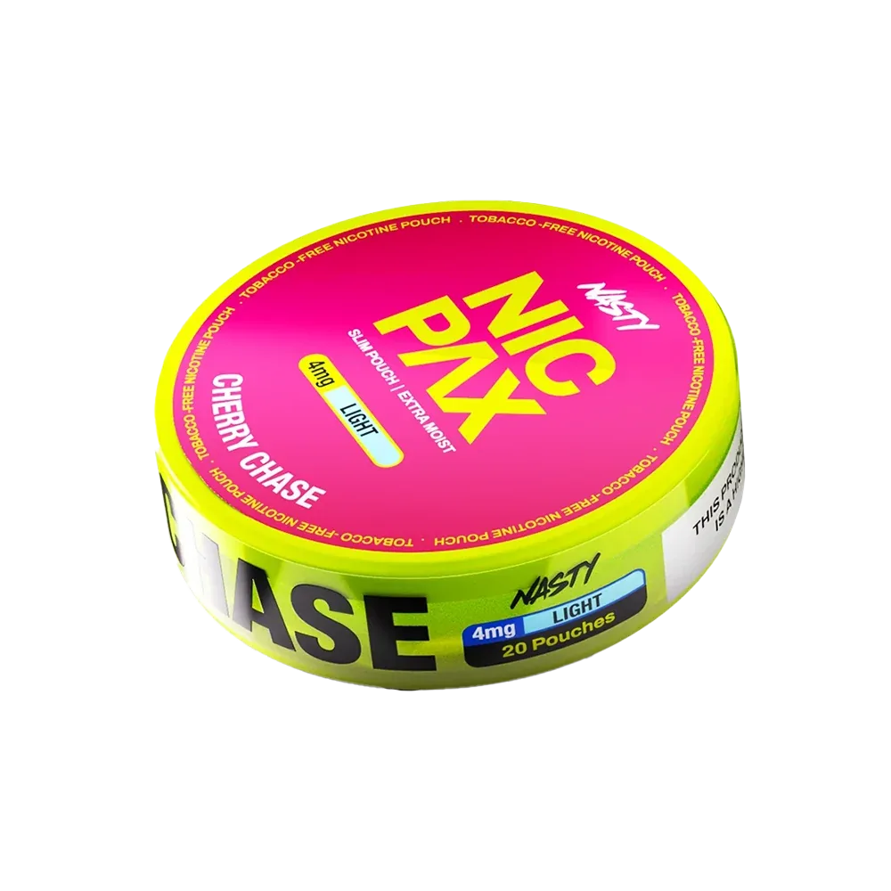 Cherry Chase Nasty Nic Pax Nicotine Pouches