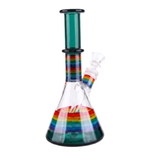 Chromatic Stack Beaker Bong - 8in