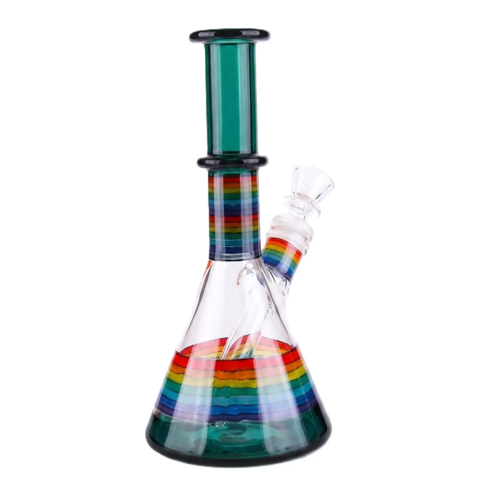Chromatic Stack Beaker Bong - 8in