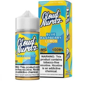 Cloud Nurdz Blue Raspberry Lemon 100ml Vape Juice