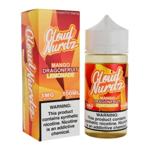 Cloud Nurdz Mango Dragon Fruit Lemonade Synthetic Nicotine 100ml E-Juice