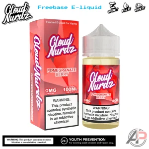 Cloud Nurdz Pomegranate Berry E-Liquid 100mL