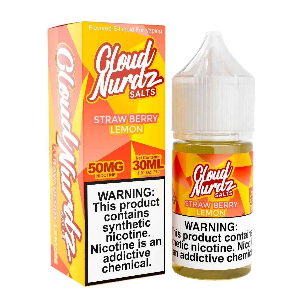 Cloud Nurdz Salts Strawberry Lemon 30ml E-Juice