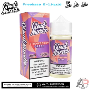 Cloud Nurdz Strawberry Grape E-Liquid 100mL