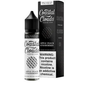 Coastal Clouds Apple Peach Strawberry 60ml Vape Juice | $9.95